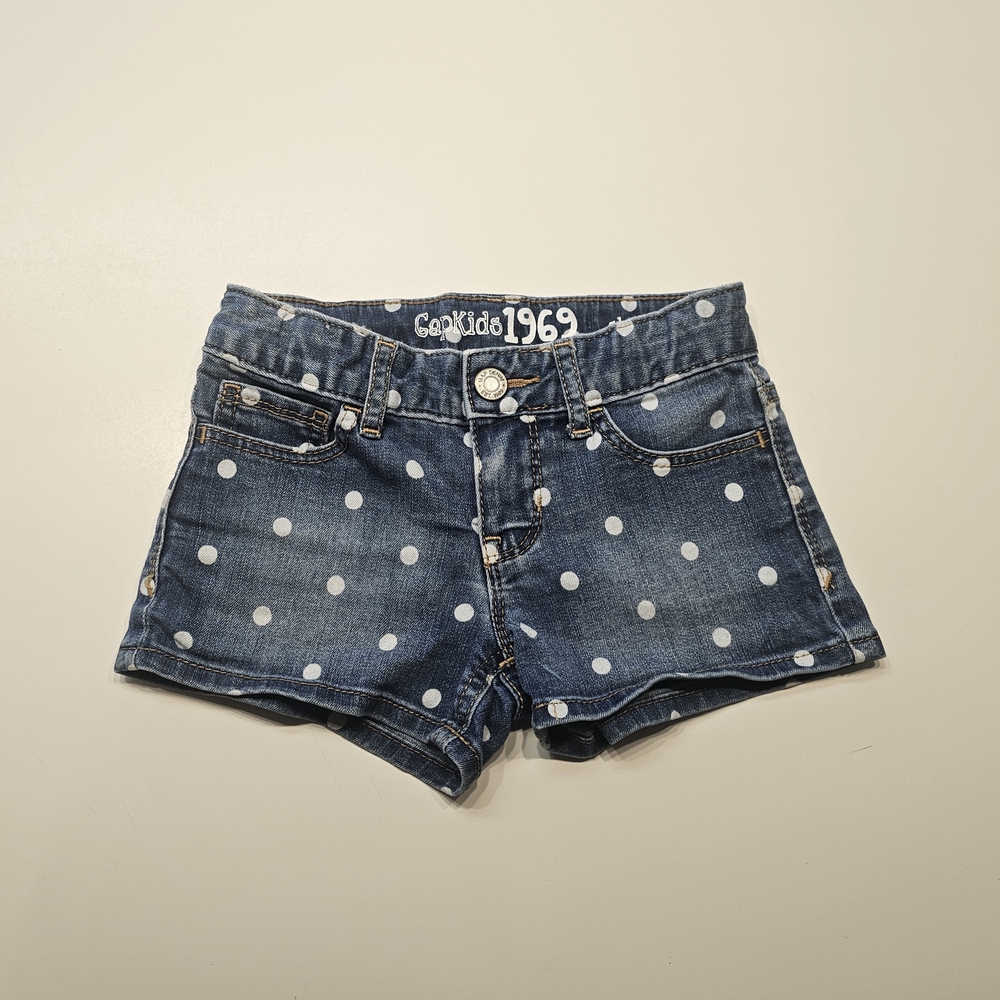Denim Polka Dot Shorts by GAP